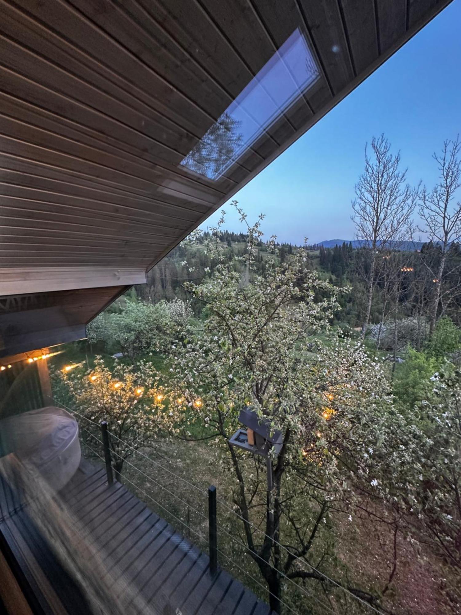 Казковий Дім Та Garden Два Будиночки В Горах З Чаном-Джакузі Slawske Exterior foto